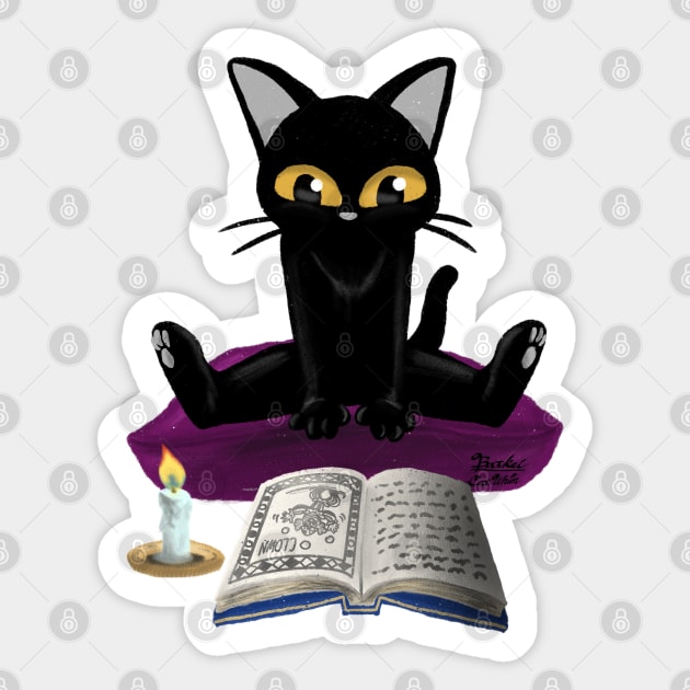 Book reading Sticker by BATKEI